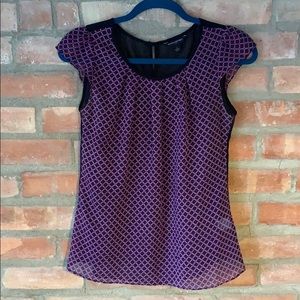 Banana Republic chiffon/sheer top sz Small